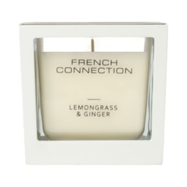 Lemongrass & Ginger Candle by French Connection 220g Lemongrass & Ginger Candle by French Connection 220g