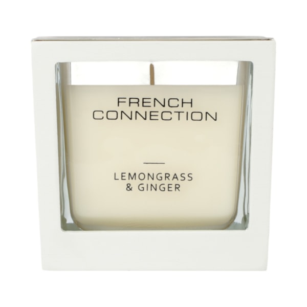 Lemongrass & Ginger Candle by French Connection 220g Lemongrass & Ginger Candle by French Connection 220g