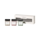 Square Range Trio of Candles Set by French Connection 3 X 55g Square Range Trio of Candles Set by French Connection 3 X 55g