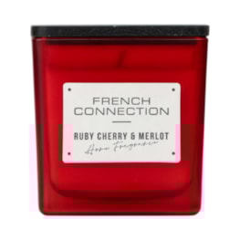 Ruby Cherry & Merlot Candle by French Connection 220g Ruby Cherry & Merlot Candle by French Connection 220g