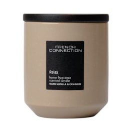 Warm Vanilla and Cashmere Candle by French Connection 238g Warm Vanilla and Cashmere Candle by French Connection 238g