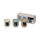 The Stone Collection Trio of Candles Set by French Connection 3 x 140g The Stone Collection Trio of Candles Set by French Connection 3 x 140g