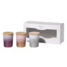 Metallic Collection Trio of Candles Set by French Connection 3 x 47g Metallic Collection Trio of Candles Set by French Connection 3 x 47g