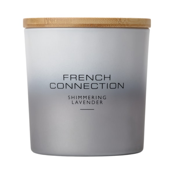 Shimmering Lavender Candle by French Connection 331g Shimmering Lavender Candle by French Connection 331g