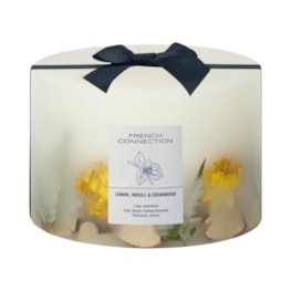 Lemon, Neroli & Cedarwood Candle by French Connection 1.5Kg Lemon, Neroli & Cedarwood Candle by French Connection 1.5Kg