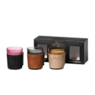 Leather Range Trio of Candles Set by French Connection 3x54g Candles Leather Range Trio of Candles Set by French Connection 3x54g Candles