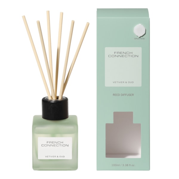 Vetiver & Oud Reed Diffuser by French Connection 100ml Vetiver & Oud Reed Diffuser by French Connection 100ml