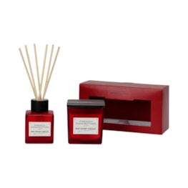 Ruby Cherry & Merlot Candle and Diffuser Gift Set by French Connection 100ml/220 Ruby Cherry & Merlot Candle and Diffuser Gift Set by French Connection 100ml/220