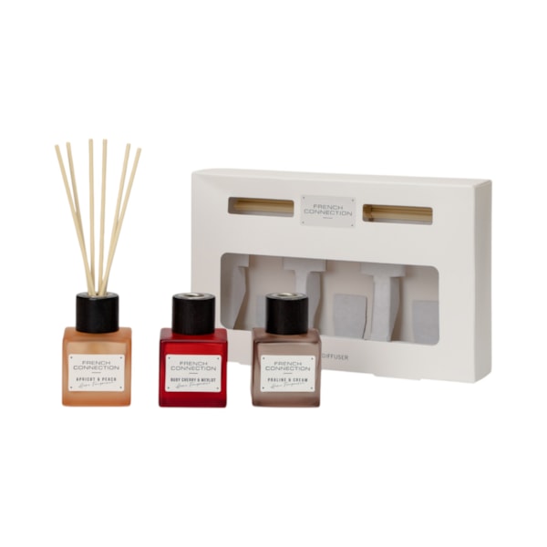 The Autumn Collection Diffuser gift set by French Connection 3 x 50ml The Autumn Collection Diffuser gift set by French Connection 3 x 50ml