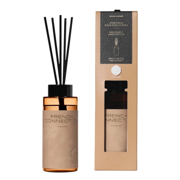 Bergamot & Amberwood Reed Diffuser by French Connection 180ml Bergamot & Amberwood Reed Diffuser by French Connection 180ml