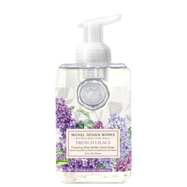 French Lilacs Foaming Hand Soap by Michel Design Works French Lilacs Foaming Hand Soap by Michel Design Works