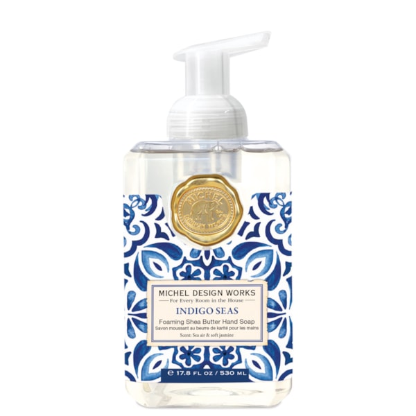 Indigo Seas Foaming Hand Soap by Michel Design Works Indigo Seas Foaming Hand Soap by Michel Design Works