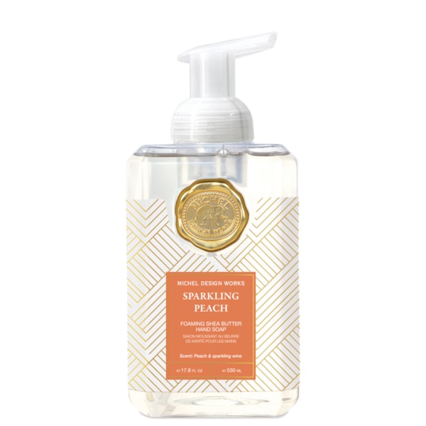 Sparkling Peach Foaming Hand Soap by Michel Design Works Sparkling Peach Foaming Hand Soap by Michel Design Works