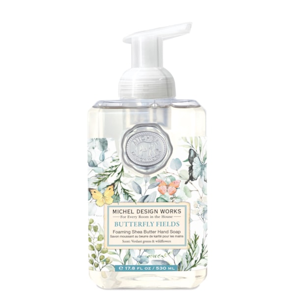 Butterfly Fields Foaming Hand Soap by Michel Design Works Butterfly Fields Foaming Hand Soap by Michel Design Works