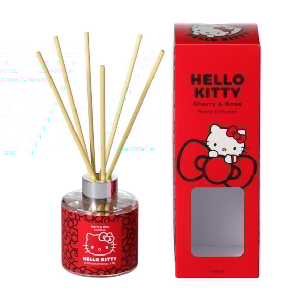 Hello Kitty Cherry & Rose Reed Diffuser 100ml Hello Kitty Cherry & Rose Reed Diffuser 100ml