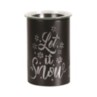 LED Melter Let It Snow Black 12cm LED Melter Let It Snow Black 12cm