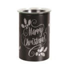 LED Melter Merry Christmas Black 12cm LED Melter Merry Christmas Black 12cm