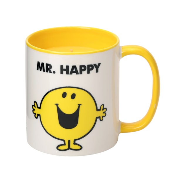 Mr Happy Lemon & Ginger Reusable Mug Candle 256g