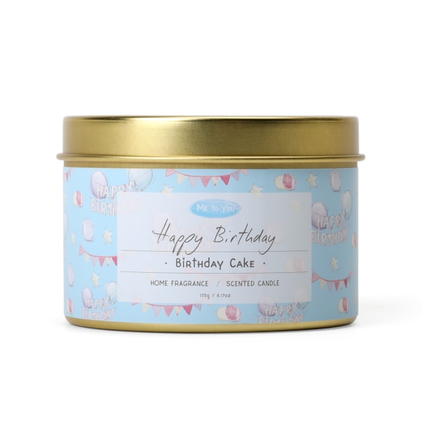 Me To You Bear Candle Tin - Happy Birthday Me To You Bear Candle Tin - Happy Birthday