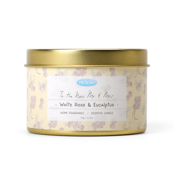Me To You Bear Candle Tin - The New Mr & Mrs Me To You Bear Candle Tin - The New Mr & Mrs