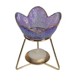 Wax Melt Burner - Petal Purple 11cm Wax Melt Burner - Petal Purple 11cm