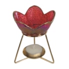 Wax Melt Burner - Petal Red 11cm Wax Melt Burner - Petal Red 11cm