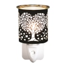 Wax Melter Plug In - Black & Gold Silhouette Heart Tree 13cm Wax Melter Plug In - Black & Gold Silhouette Heart Tree 13cm
