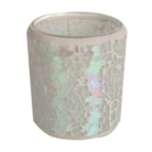 Pearl Crackle Votive Holder Pearl Crackle Votive Holder