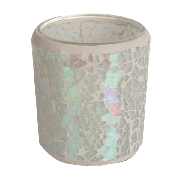 Pearl Crackle Votive Holder Pearl Crackle Votive Holder
