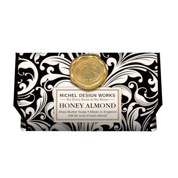Honey Almond Bath Soap Bar by Michel Design Works Honey Almond Bath Soap Bar by Michel Design Works