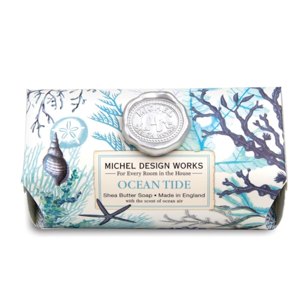 Ocean Tide Bath Soap Bar by Michel Design Works Ocean Tide Bath Soap Bar by Michel Design Works