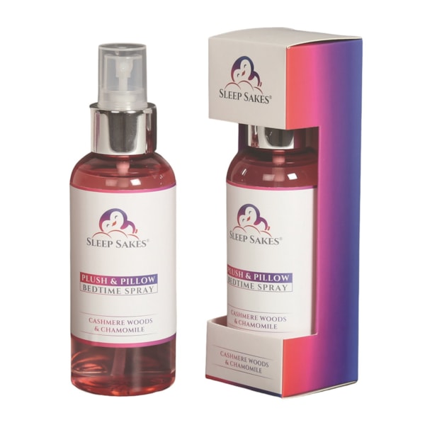 Cashmere and Chamomile Fragranced Spray by Sleep Sakes 120ml Cashmere and Chamomile Fragranced Spray by Sleep Sakes 120ml