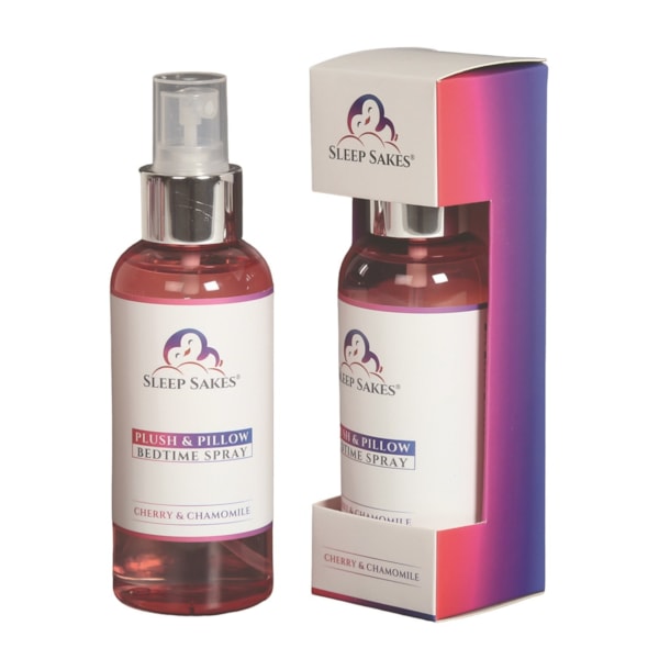 Cherry and Chamomile Fragranced Spray by Sleep Sakes 120ml Cherry and Chamomile Fragranced Spray by Sleep Sakes 120ml