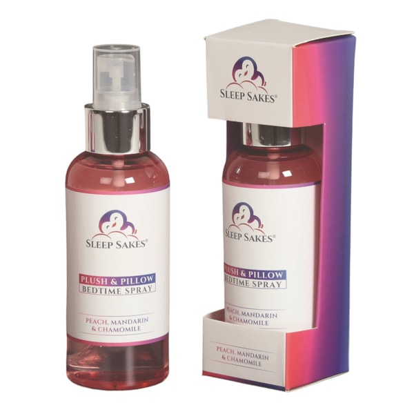 Peach, Mandarin and Chamomile Fragranced Spray by Sleep Sakes 120ml Peach, Mandarin and Chamomile Fragranced Spray by Sleep Sakes 120ml