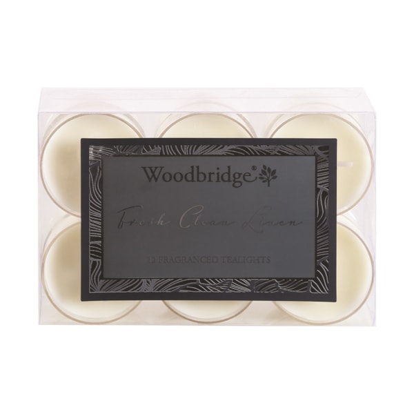 Fresh Clean Linen - Tealights (12 Pieces) Fresh Clean Linen - Tealights (12 Pieces)
