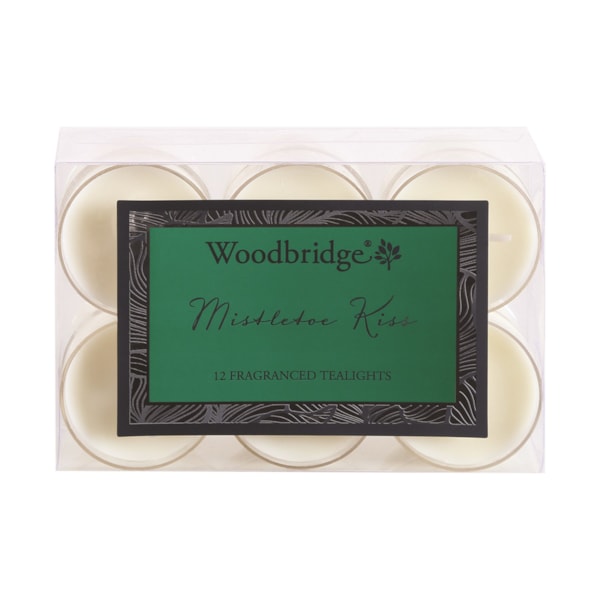 Mistletoe Kiss - Tealights (12 Pieces) Mistletoe Kiss - Tealights (12 Pieces)