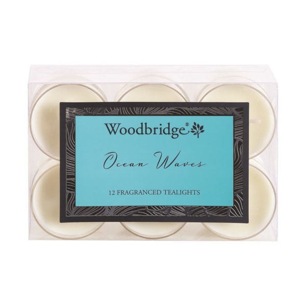 Ocean Waves - Tealights (12 Pieces) Ocean Waves - Tealights (12 Pieces)