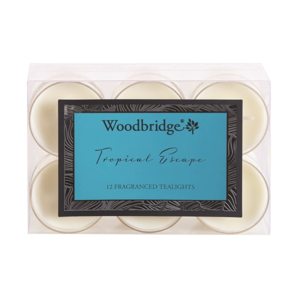Tropical Escape - Tealights (12 Pieces) Tropical Escape - Tealights (12 Pieces)