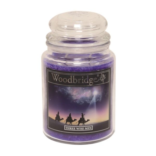Three Wise Men Woodbridge Large Scented Candle Jar Three Wise Men Woodbridge Large Scented Candle Jar