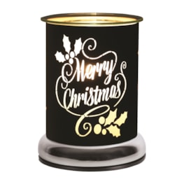 Electric Wax Melter Touch - Black Silhouette Merry 17cm Electric Wax Melter Touch - Black Silhouette Merry 17cm