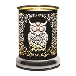 Electric Wax Melter Touch - Black Silhouette Owl 17cm Electric Wax Melter Touch - Black Silhouette Owl 17cm