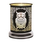 Electric Wax Melter Touch - Black Silhouette Owl 17cm Electric Wax Melter Touch - Black Silhouette Owl 17cm