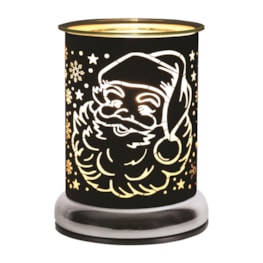 Electric Wax Melter Touch - Black Silhouette Santa 17cm Electric Wax Melter Touch - Black Silhouette Santa 17cm