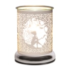 Electric Wax Melter Touch - White Silhouette Seated Fairy 17cm Electric Wax Melter Touch - White Silhouette Seated Fairy 17cm