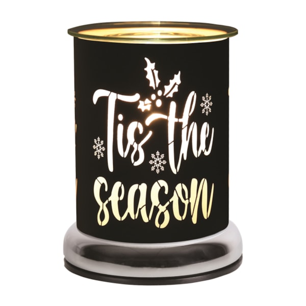 Electric Wax Melter Touch - Black Silhouette Tis the Season 17cm Electric Wax Melter Touch - Black Silhouette Tis the Season 17cm