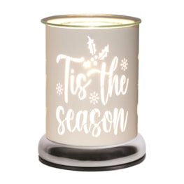 Electric Wax Melter Touch - White Silhouette Tis the Season 17cm Electric Wax Melter Touch - White Silhouette Tis the Season 17cm