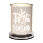Electric Wax Melter Touch - White Silhouette Tis the Season 17cm Electric Wax Melter Touch - White Silhouette Tis the Season 17cm
