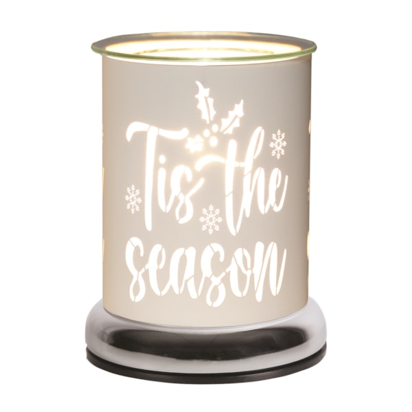 Electric Wax Melter Touch - White Silhouette Tis the Season 17cm Electric Wax Melter Touch - White Silhouette Tis the Season 17cm