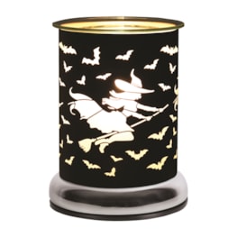 Electric Wax Melter Touch - Black Silhouette Witch 17cm Electric Wax Melter Touch - Black Silhouette Witch 17cm
