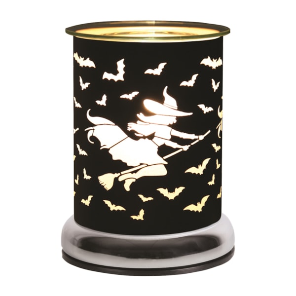 Electric Wax Melter Touch - Black Silhouette Witch 17cm Electric Wax Melter Touch - Black Silhouette Witch 17cm